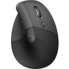 Logitech Lift Vertical Ergonomic Mouse - Graphite   Vertikální myš, optická, 6 tlačítek, bezdrátová, Bluetooth