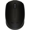 Logitech myš B170/ bezdrátová/ 3 tlačítka/ 1000dpi/ USB/ černá