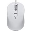 ASUS MU101C/Kancelářská/Optická/3 200 DPI/Drátová USB/Bílá