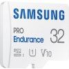 SAMSUNG PRO Endurance MicroSDHC 32GB + SD Adaptér / CL10 UHS-I U1 / V10