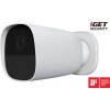 iGET SECURITY EP26 White - WiFi bateriová FullHD kamera, IP65, zvuk,samostatná a pro alarm M5-4G CZ