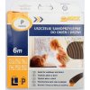 Těsnění do oken a dveří samolepící 9x5,5mm TYP P hnědé 6M