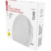 LED přisazené svítidlo TORI s pohyb. čidl., kr. 15W n.b., IP54