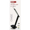 LED stolní lampa CHASE, černá