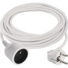 Prodlužovací kabel 7 m / 1 zásuvka / bílý / PVC / 1,5 mm2