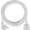 Prodlužovací kabel 7 m / 1 zásuvka / bílý / PVC / 1,5 mm2