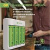 Nabíječka baterií GP Eco E411 + 4× AA 2100 + 4× AAA 800