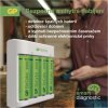 Nabíječka baterií GP Eco E411 + 4× AA 2100 + 4× AAA 800