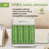 Nabíječka baterií GP Eco E411 + 4× AA 2100 + 4× AAA 800