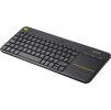 Logitech klávesnice K400 Plus/ Bezdrátová/ 2.4GHz/ Touchpad/ USB přijímač/ CZ/ Černá