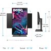 BENQ 25" LED PD2506Q/ 2560x1440/ IPS panel/ 1000:1/ 5ms/ HDMI/ DP/ USB/ repro/ černý