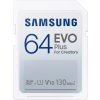 Samsung EVO Plus/SDXC/64GB/130MBps/UHS-I U1 / Class 10