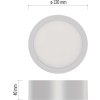 LED přisazené svítidlo NEXXO, kruhové, bílé, 7,6W, se změnou CCT