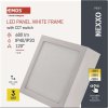LED přisazené svítidlo NEXXO, čtvercové, bílé, 7,6W, se změnou CCT