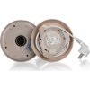 ACTIVER Konvice plastová BETHY 1,0 l, 900-1100W, otočná o 360st., bílo-moka