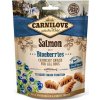 Carnilove Dog pamlsek 200g z lososa z borůvkami pro funkci mozku