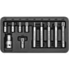 Sada bitů 11 ks vícezubé box