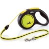 Flexi New neon M šňůra 5m/20kg žluté