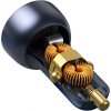 Baseus Car Charger Particular Digital Display C+U, PD 3.0 QC 4.0+, SCP, PPS, 5A, 65W Dark Gray (CCKX-C0G)
