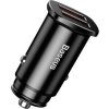 Baseus Car Charger Square metal A + A 30W Dual QC3.0 (SCP.AFC) Black (CCALL-DS01)