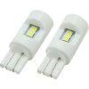 Žárovka 6LED 3030 12V T10 CERAMIC s rezistorem CAN-BUS ready bílá 2ks
