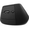 Logitech Lift Left Vertical Ergonomic Mouse - Graphite   Vertikální myš, optická, 6 tlačítek, bezdrátová, USB+Bluetooth