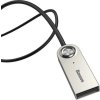 Baseus Converter BA01 USB + Wireless adapter to 3.5mm Jack, cabel Black (CABA01-01)