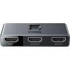Baseus HUB Matrix HDMI Switcher (2in1 or 1in2) Space Gray (CAHUB-BC0G)