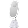 IMMAX LED kosmetické zrcátko FACE 3v1/ stojánek s Qi nabíjením/ 18W/ 70lm/ DC 12V/1,5A/ bílé