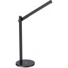 IMMAX LED stolní lampička BEAM/ Qi nabíjení/ 18W/ DC 12V/2A/ noční podsvícení/ stmívatelná/ sklápěcí rameno/ černá