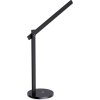 IMMAX LED stolní lampička BEAM/ Qi nabíjení/ 18W/ DC 12V/2A/ noční podsvícení/ stmívatelná/ sklápěcí rameno/ černá