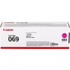 Canon originální toner Cartridge 069 M magenta, MF752Cdw, 754Cdw, LBP673Cdw, kapacita 1 900 stran