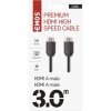 HDMI 2.0 high speed kabel A vidlice – A vidlice 3 m