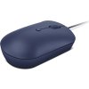 Lenovo 540/Cestovní/Optická/2 400 DPI/Drátová USB-C/Modrá