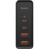 Baseus Travel Charger GaN2 Pro Quick wall charger C+C+U+U, PD 3.0, QC 4.0+, 100W EU Black (CCGAN2P-L01)