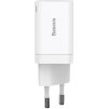 Baseus Travel Charger Super Si Pro mini Fast Charger, C+U, PD 3.0, QC 3.0 30W EU White (CCSUPP-E02)