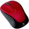 Logitech myš M235/ Bezdrátová/ Optická/ 1000dpi/ USB přijímač/ červená