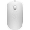 DELL MS116/ myš/ optická/ 2 tlačítka + rolovací/ USB/ bílá