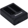 PATONA nabíječka pro digitální kameru Dual GoPro Hero 9/Hero 10/Hero 11/Hero 12/ 2x baterie 1730mAh