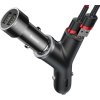 Baseus Car Charger Y-type dual USB + cigarette lighter extended, 3.4A, Black (CCALL-YX01)