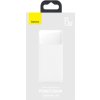 Baseus Power Bank Pro with Digital Display, Fast Charge, U+U+C (with USB-A to Micro USB 0.25m cable) 15W, 10000 mAh White (PPBD050002)