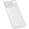 Baseus Power Bank Pro with Digital Display, Fast Charge, U+U+C (with USB-A to Micro USB 0.25m cable) 15W, 10000 mAh White (PPBD050002)