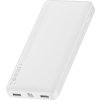 Baseus Power Bank Pro with Digital Display, Fast Charge, U+U+C (with USB-A to Micro USB 0.25m cable) 15W, 10000 mAh White (PPBD050002)