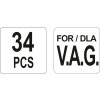 Sada na blokování rozvodových kol ,V.A.G. 34ks