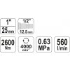 Utahovák pneumatický 1" 2600Nm
