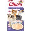 Churu cat masové pyré - kuře, krevety 56g