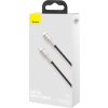 Baseus Cafule Series nabíjecí / datový kabel USB-C na Lightning PD 20W 2m, černá