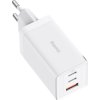 Baseus CCGP120202 GaN5 Pro Quick Nabíječka USB + 2x USB-C 65W White
