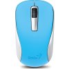 Genius NX-7000/Kancelářská/Optická/1 200 DPI/Bezdrátová USB/Modrá