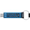 Kingston IronKey Keypad 200/128GB/USB 3.2/USB-A/Modrá